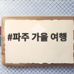 파주 가을 여행 이색 코스로 마장호수와 율곡수목원을 만나다 파주 가을 여행