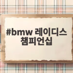 bmw 레이디스 챔피언십 최종 라운드 놓치면 안 될 이유 bmw 레이디스 챔피언십