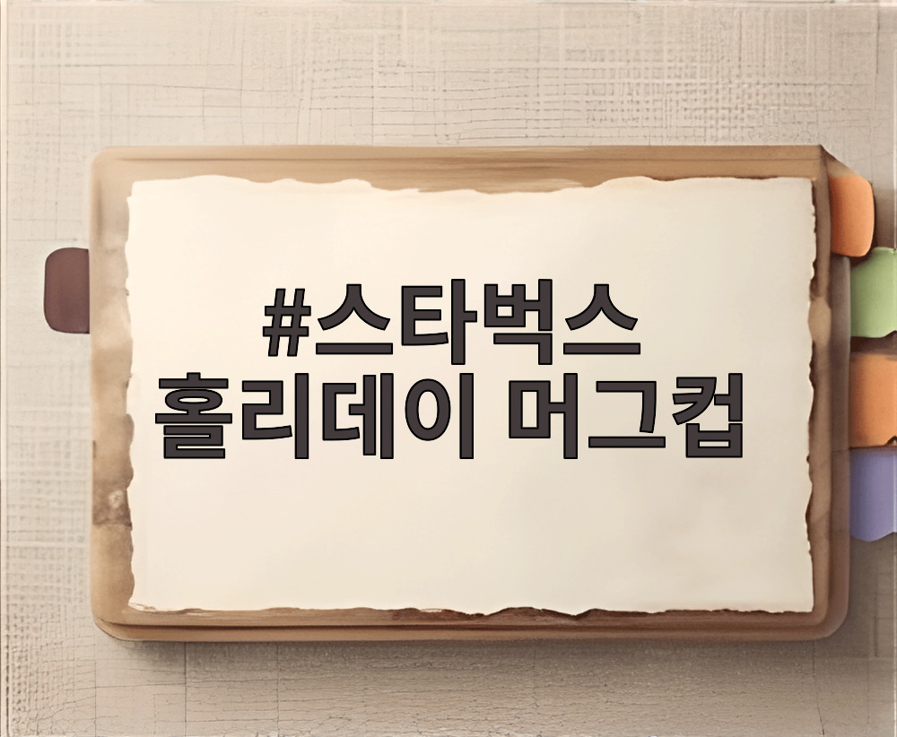 스타벅스 홀리데이 머그컵
