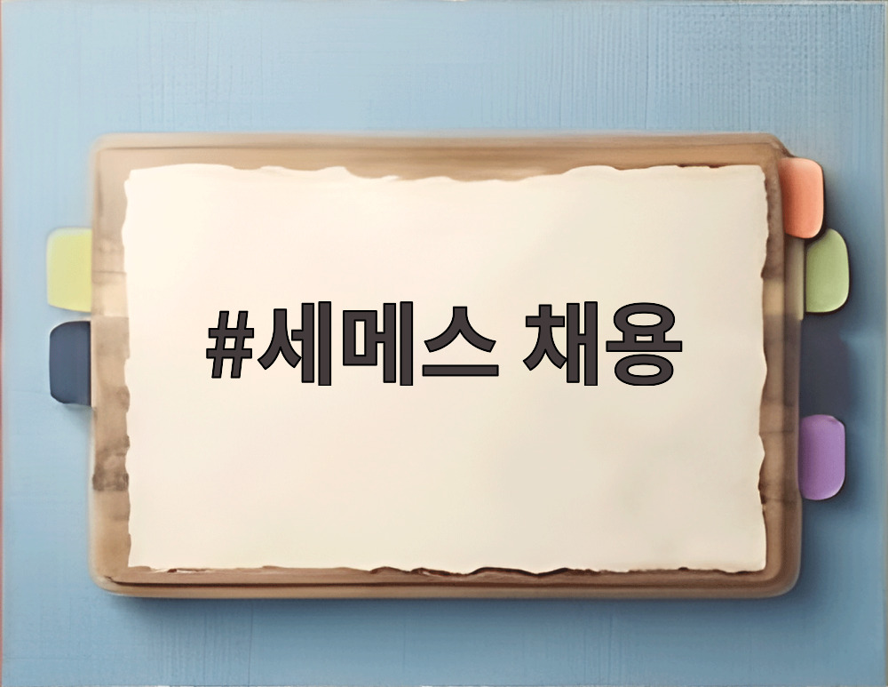 세메스 채용