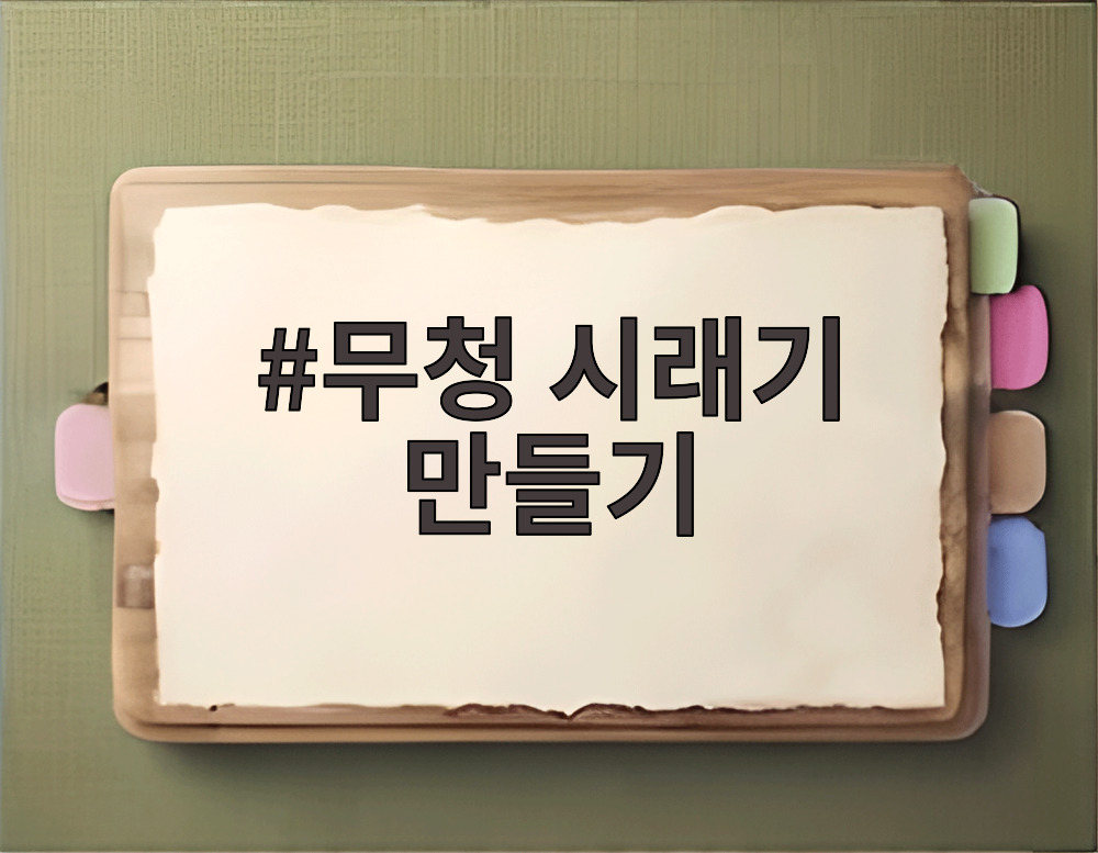 무청 시래기 만들기