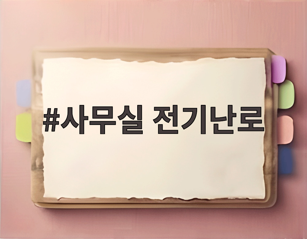 사무실 전기난로